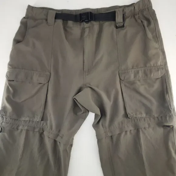 Boy Scouts of America XXL | Green Switchback Uniform Cargo Pants Polyester Belt - Picture 2 of 8